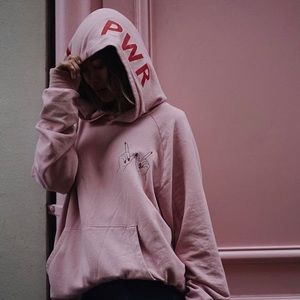 Song of style GRL PWR Pink Hoodie